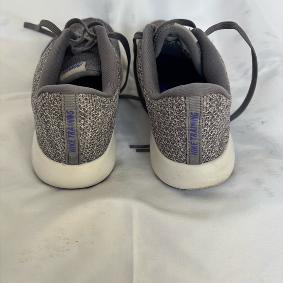 Nike Flex TR 8 Gray & Purple Women’s Size 6.5 Training CrossFit Sneakers - Picture 4 of 7